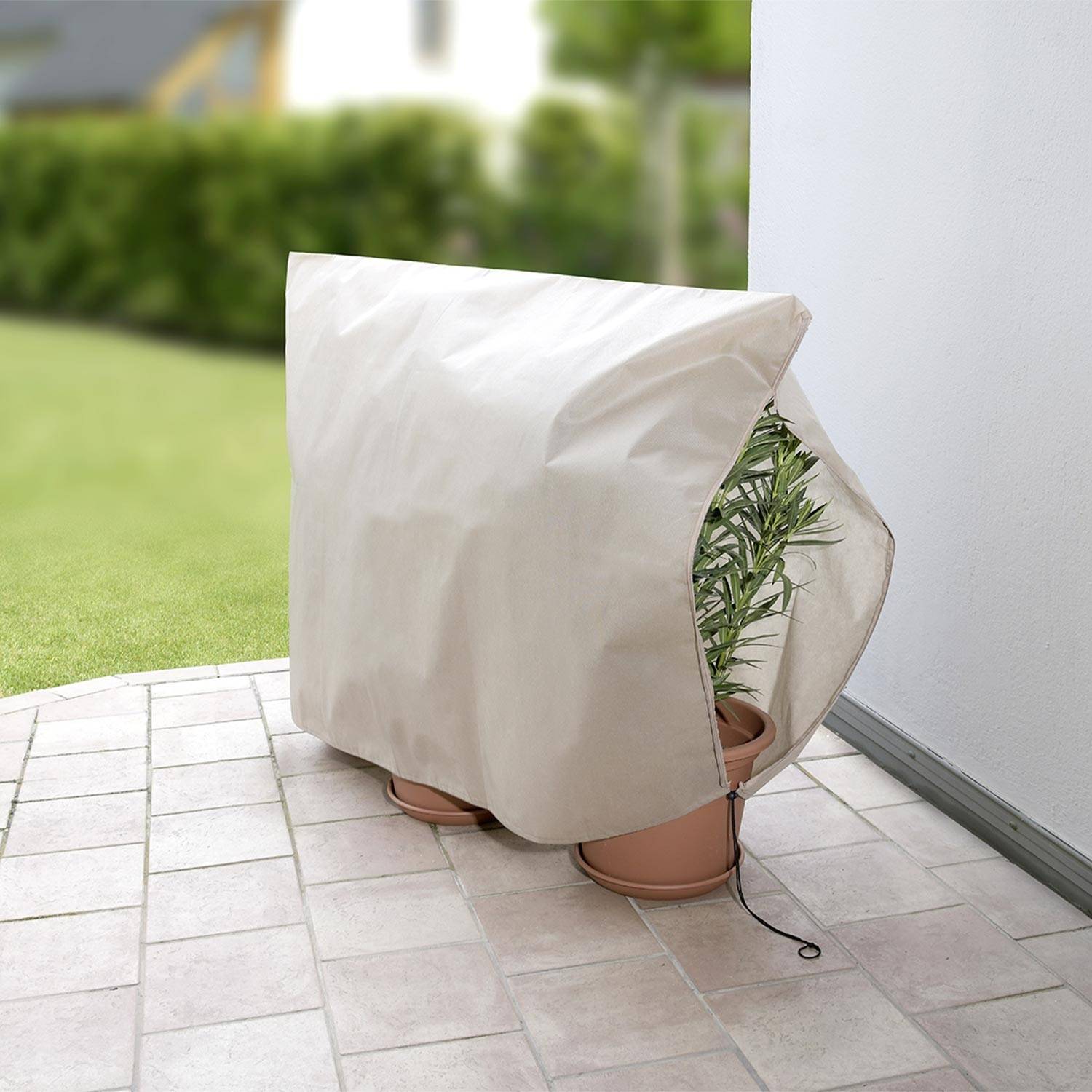 Maximex Pflanzen-Schutz beige, 180x120cm