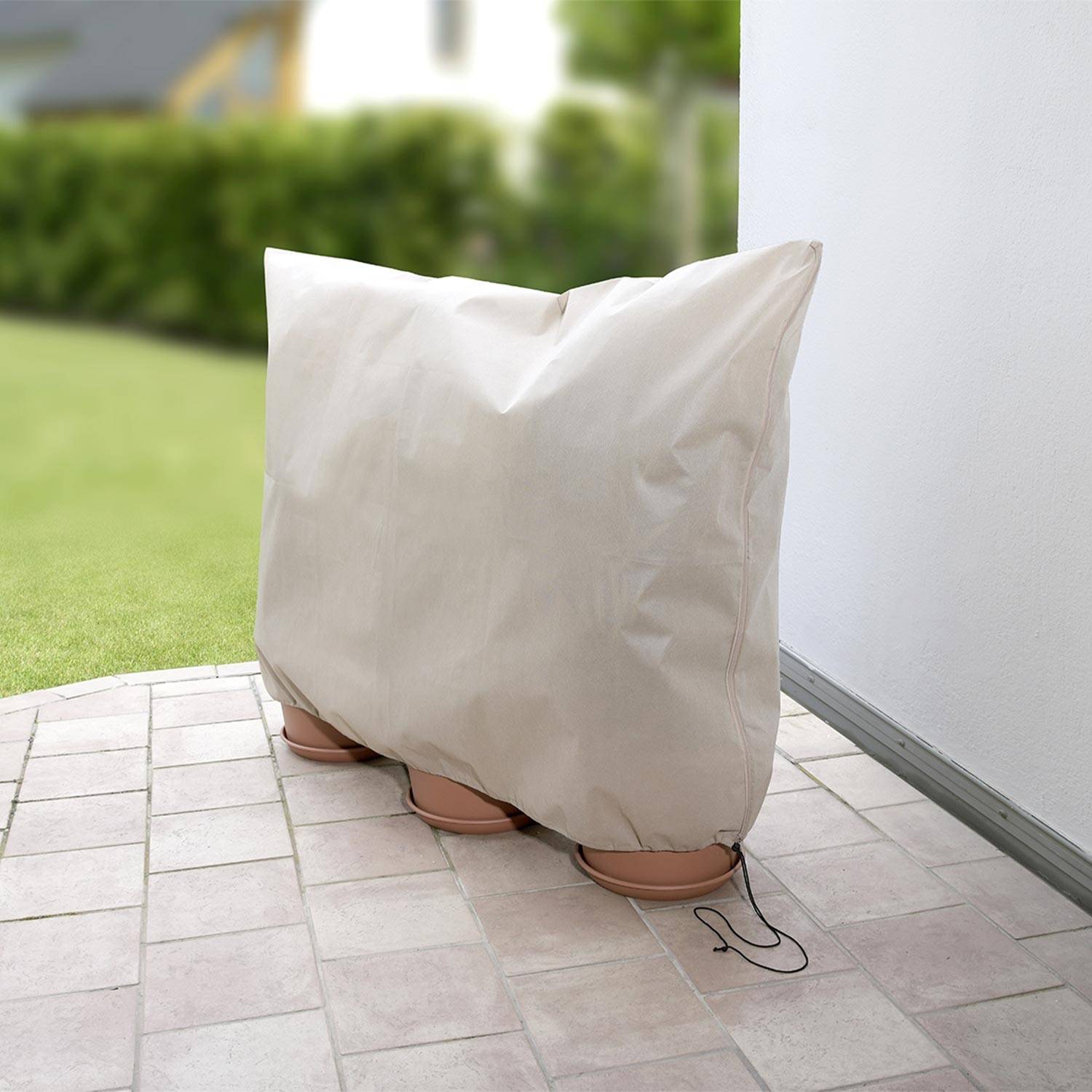 Maximex Pflanzen-Schutz beige, 180x120cm
