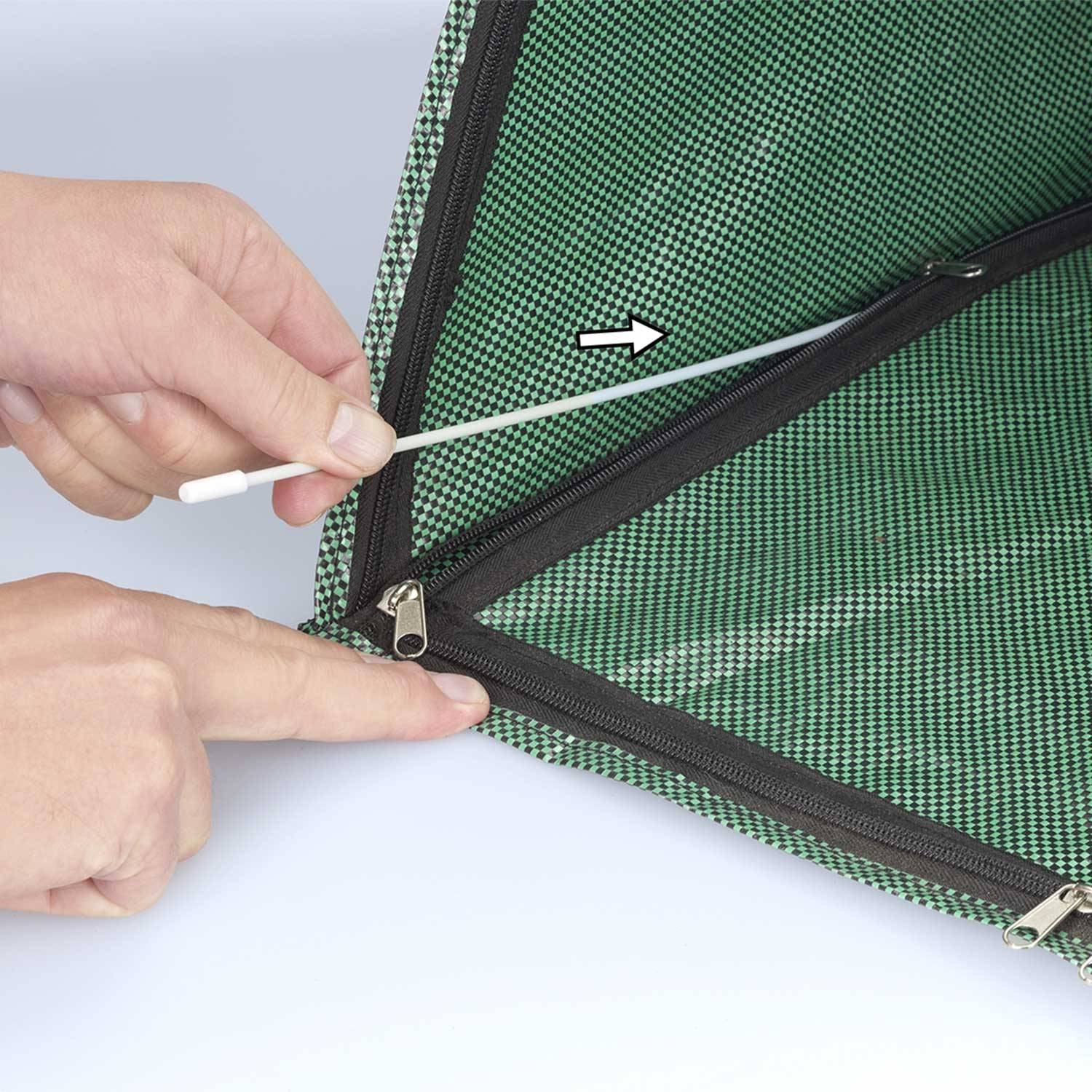 Maximex Laubsammler mit Kehrkante