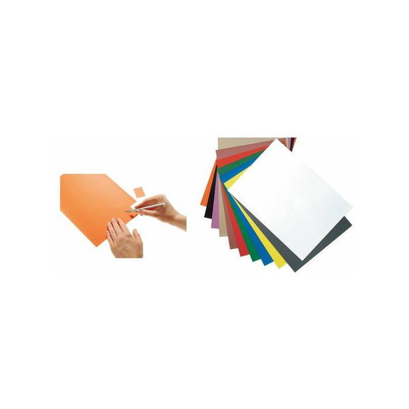 magnetoplan Magnetpapier-Bogen DIN A4, violett