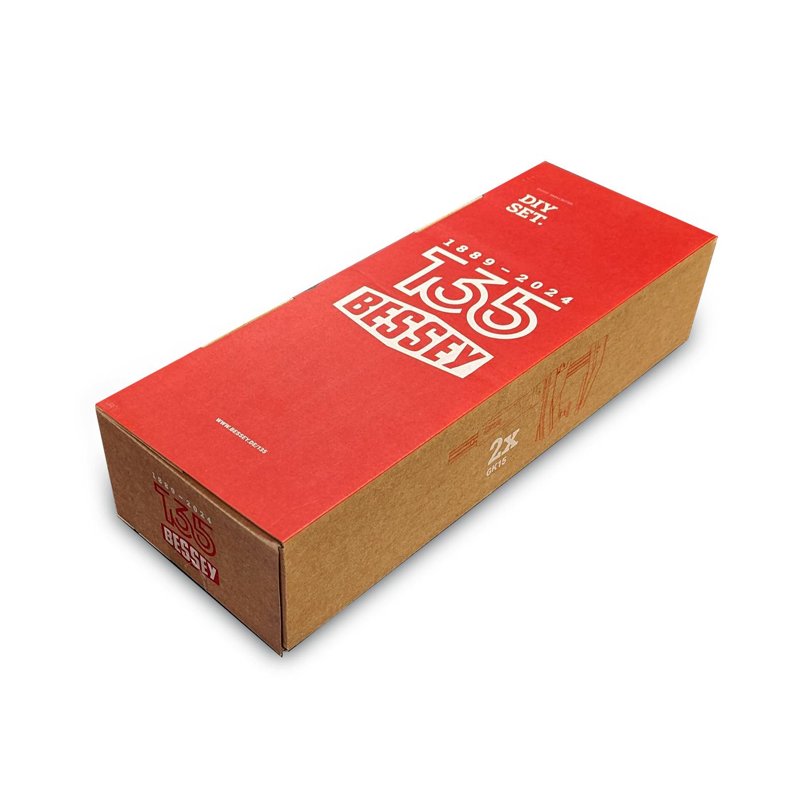 BESSEY DIY Set Aktion 2 x Getriebezwinge Gearklamp GK15 + Combi-Schere D52-2 + 2 x Federzwinge VarioClippix XV5-100