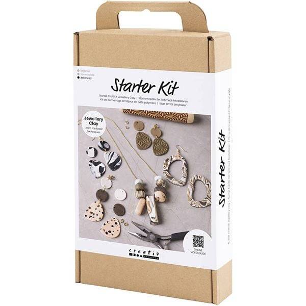 Creativ Company DIY Sets Modellieren Starter Kreativ Set Schmuck Modellieren, Jewellery, Kreativ Box