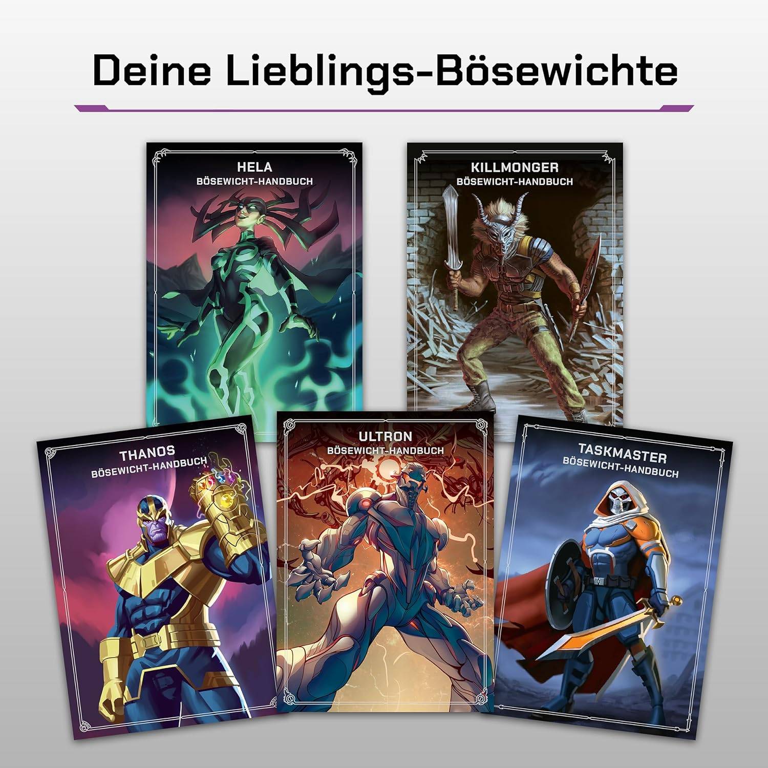 Ravensburger 26959 - Gesellschaftsspiel - Marvel Villainous: Infinite Power deutsche Ausgabe