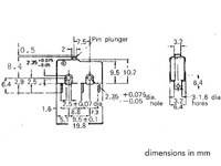 Velleman - MS5 - Miniaturmikroschalter 5A, Ohne Hebel