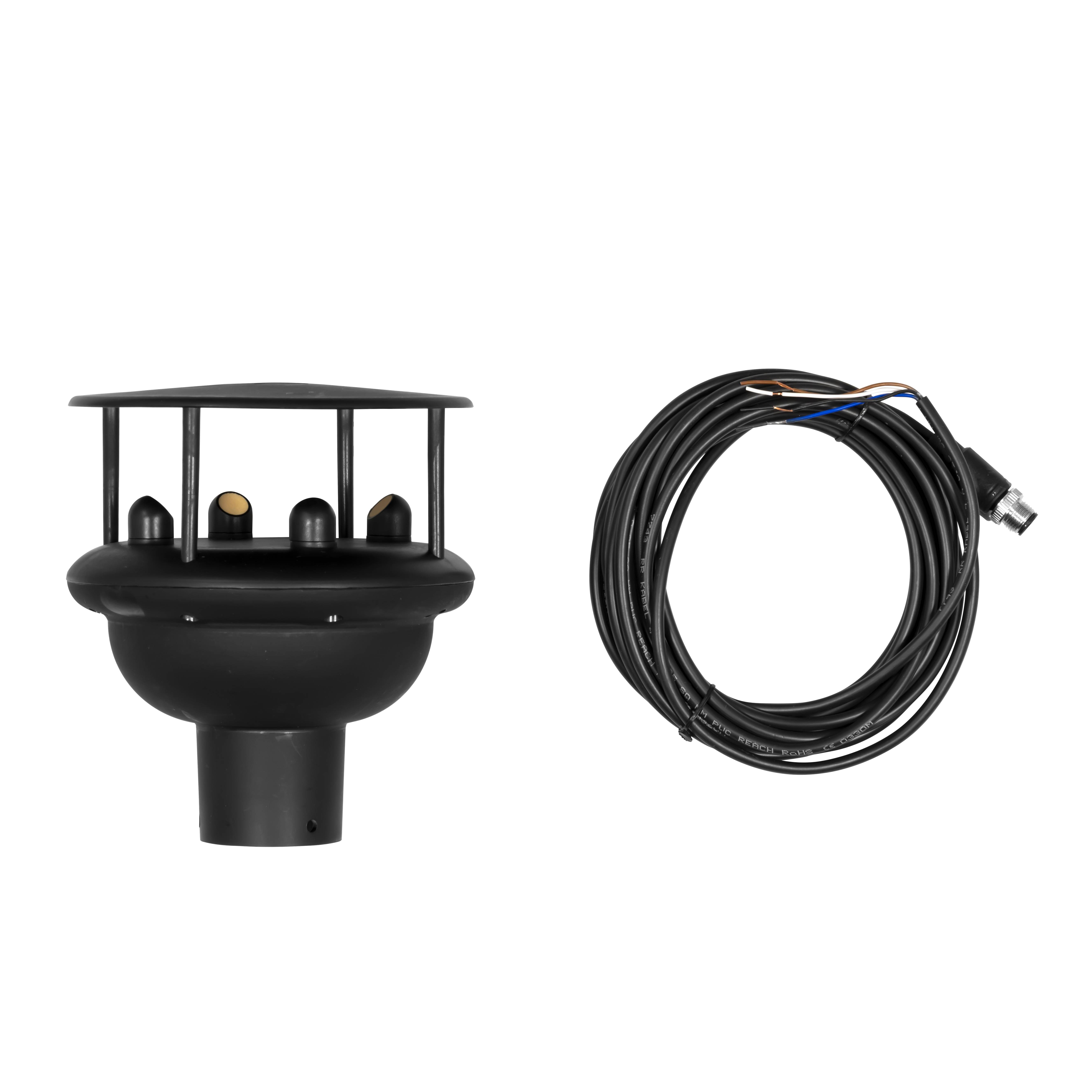 PCE Instruments Ultraschall Anemometer PCE-WS US2 Windmesstechnik |RS485 Modbus RTU-Ausgang |5m Kabel |M12 Stecker
