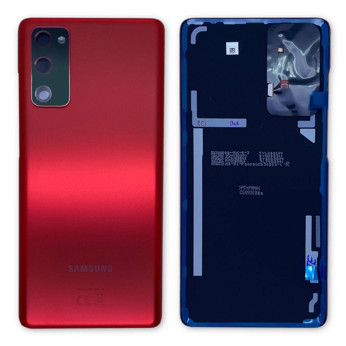 Samsung Akkudeckel Cover Galaxy S20 FE 5G GH82-24223E Cloud Red / Rot