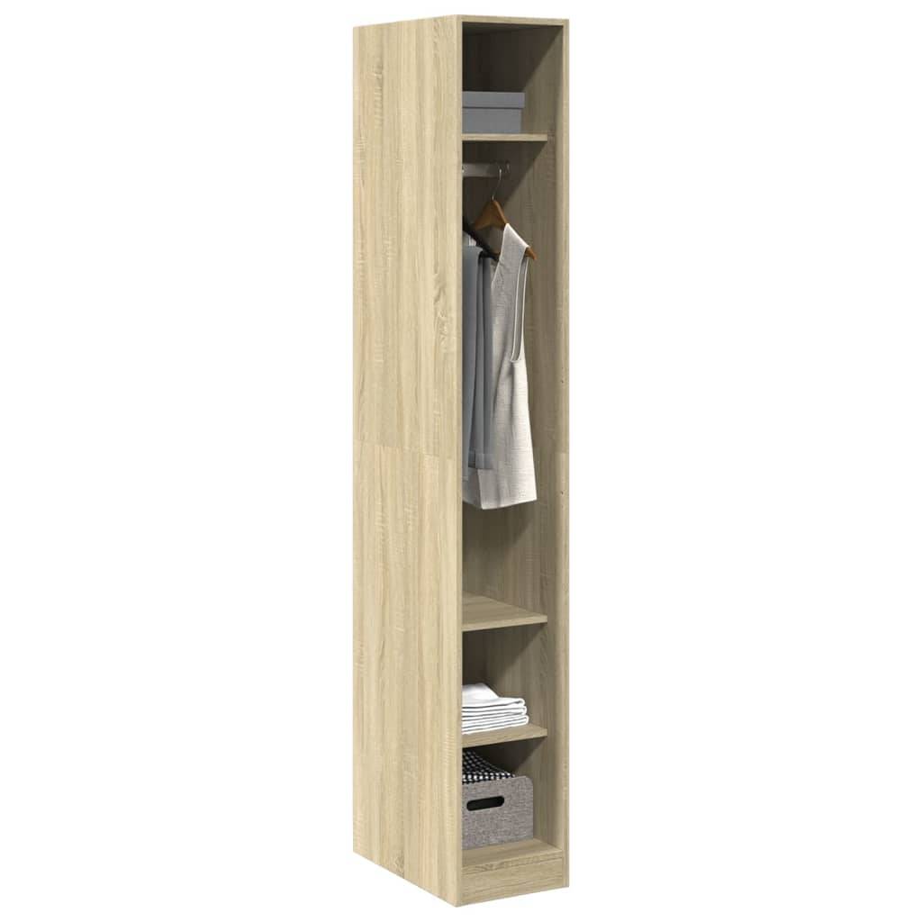 vidaXL Kleiderschrank Sonoma-Eiche 30x50x200 cm Holzwerkstoff