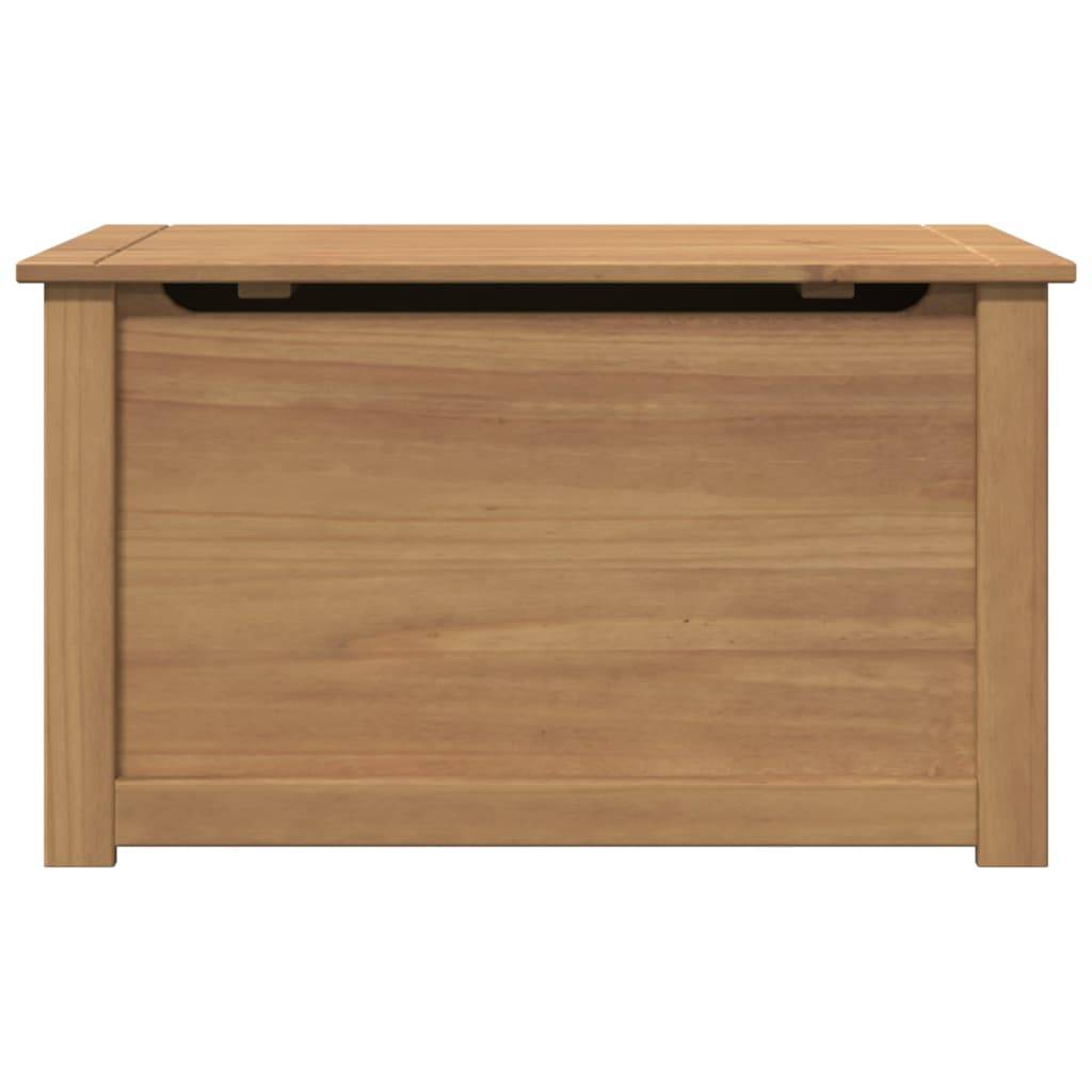 vidaXL Truhe mit Deckel Panama 79x42x46 cm Massivholz Kiefer