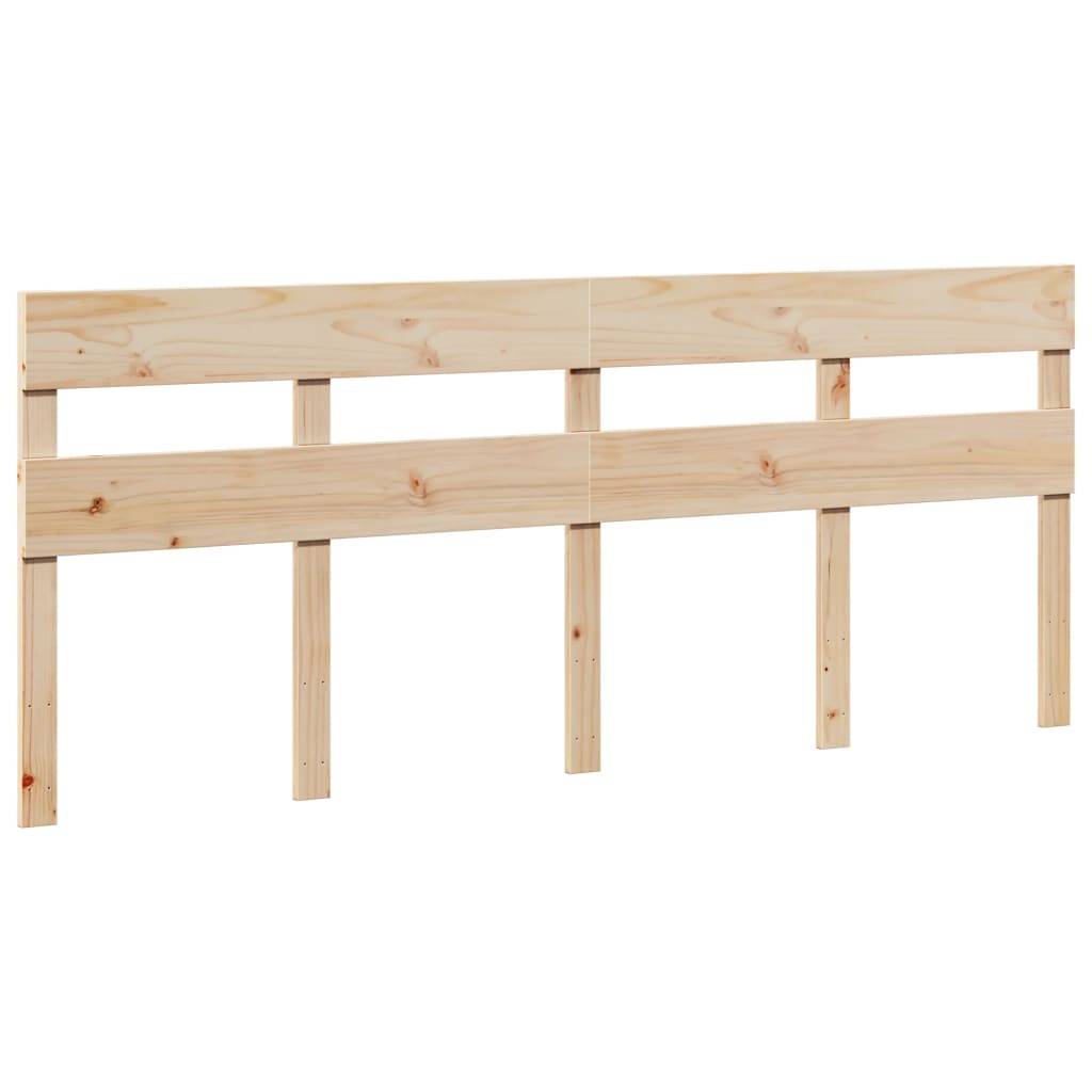 vidaXL Massivholzbett ohne Matratze 180x200 Kiefernholz