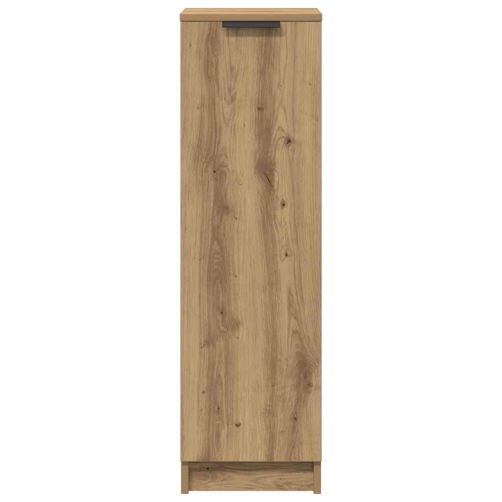 vidaXL Schuhschrank Artisan-Eiche 29,5x35x100,5 cm Holzwerkstoff