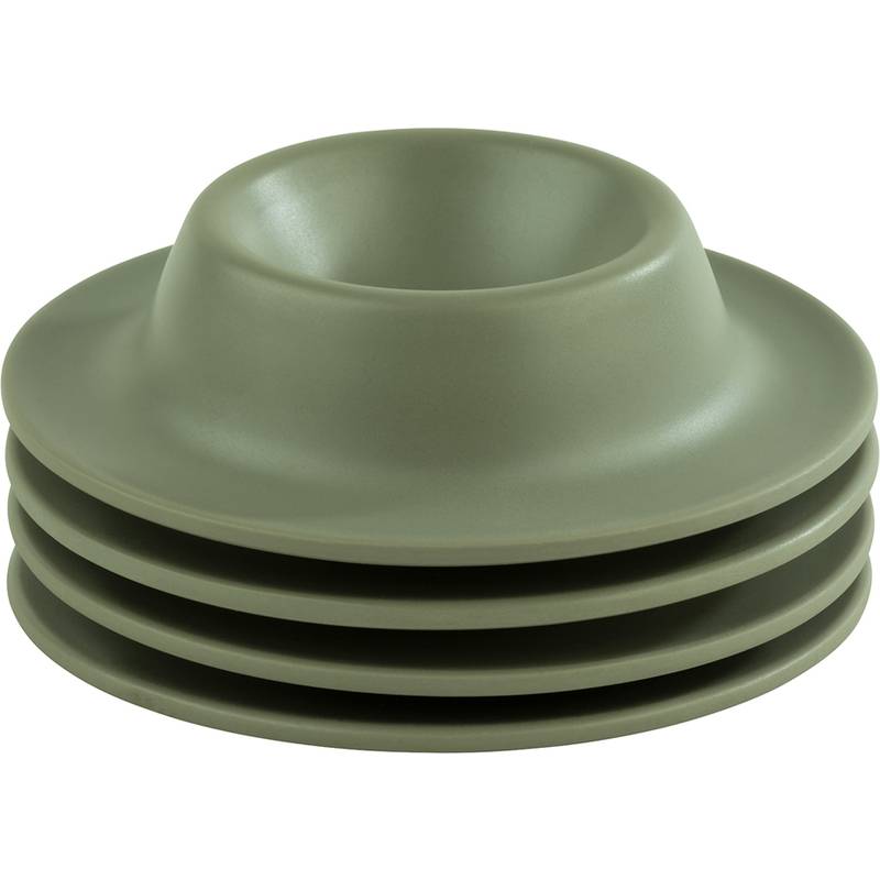 APS Eierbecher EGGY, aus Melamin, grün, 4er Set