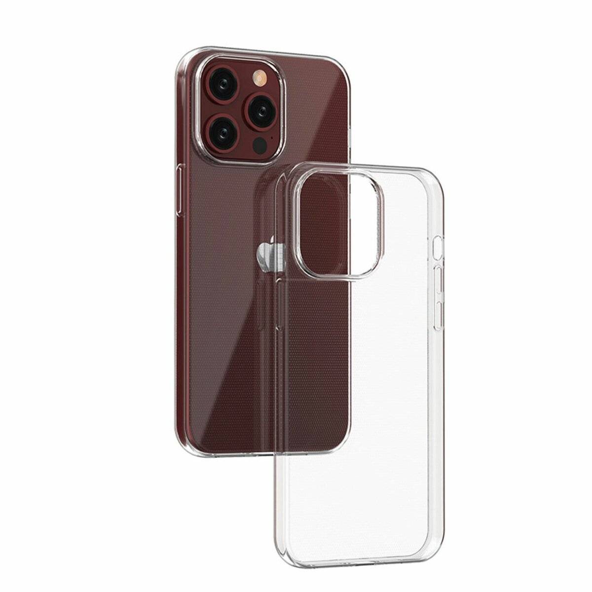 Silikon Hülle 1mm Bumper Cover Ultra Clear kompatibel mit iPhone 16 Pro