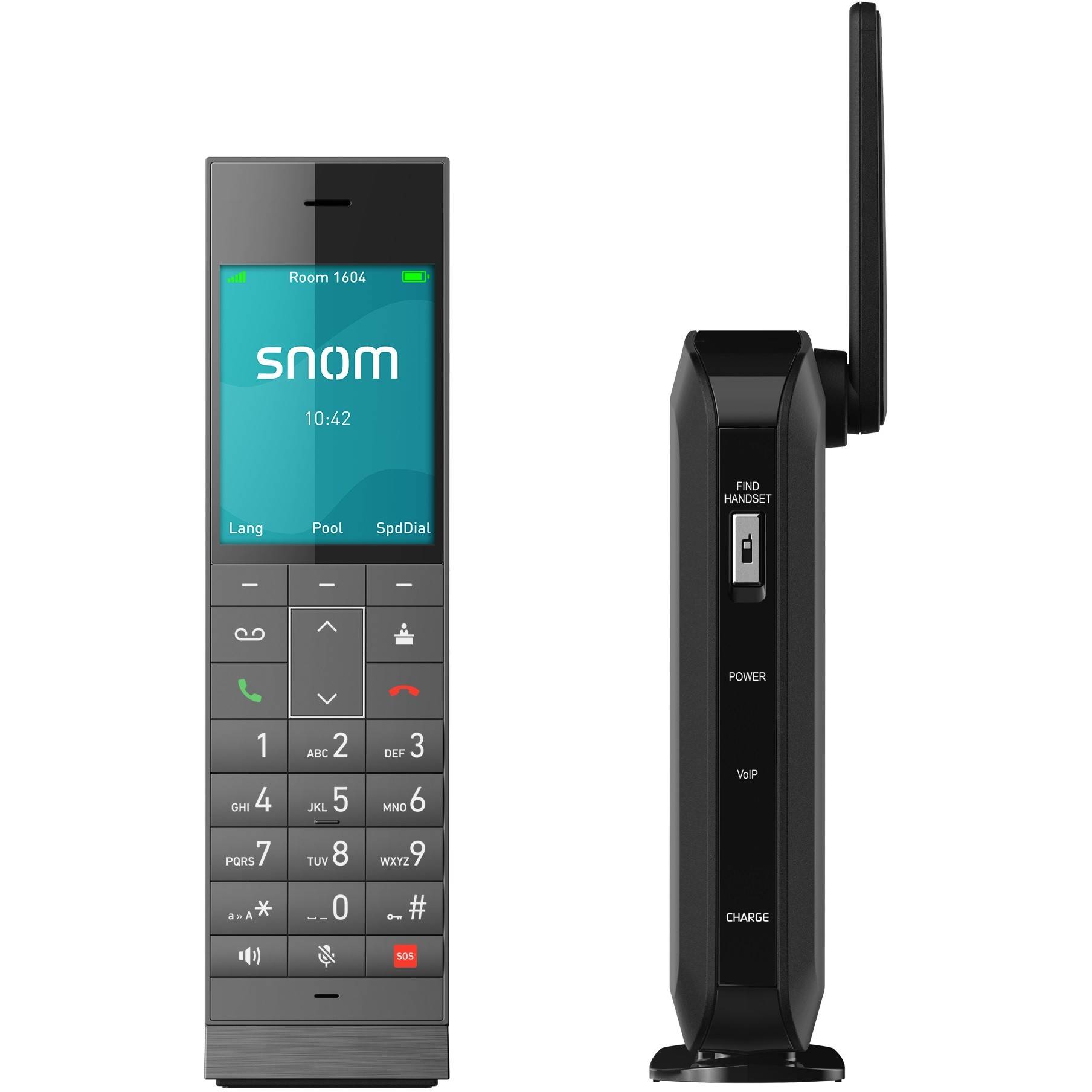 SNOM DECT HM201 Hoteltelefon Netzwerk Voice over IP