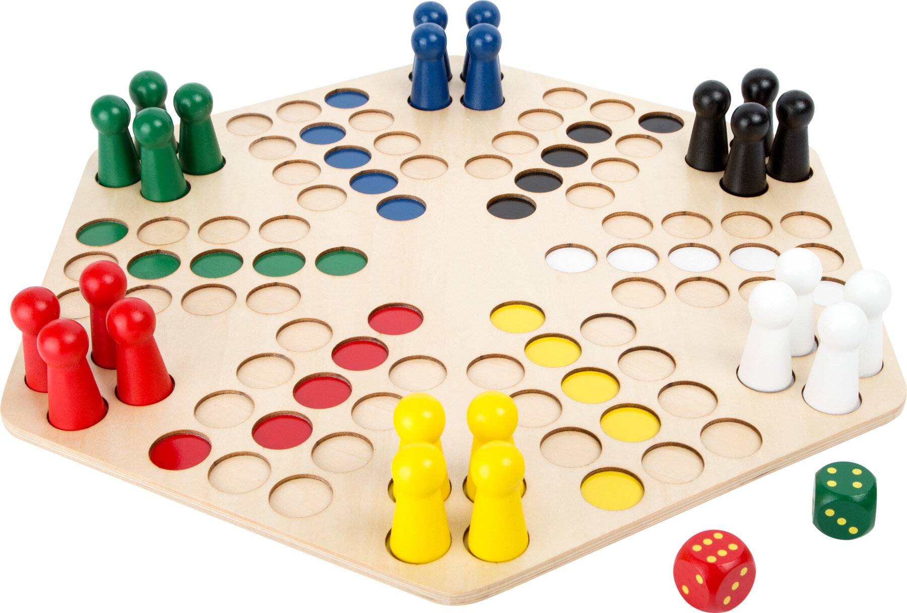 Ludo für 6 Spieler XL