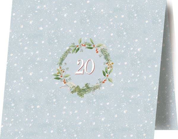 Zauberhafte Weihnachtszeit, Coffee-Table-Adventskal.(Bastin)