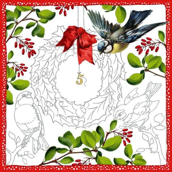 Nostalgische Weihnachtswelt, Kreativ-Adventskalender (Behr)