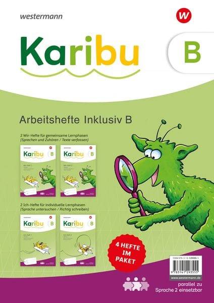 Karibu. Arbeitsheft Inklusion B 4 Hefte im Paket Ausgabe 2024