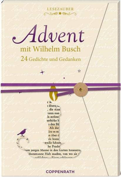Lesezauber: Advent mit Wilhelm Busch, Briefbuch zum Aufschn.