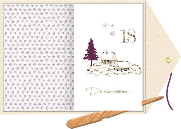 Lesezauber: Advent mit Wilhelm Busch, Briefbuch zum Aufschn.