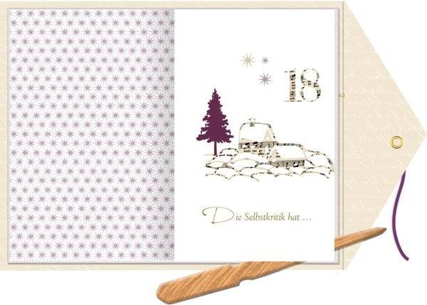 Lesezauber: Advent mit Wilhelm Busch, Briefbuch zum Aufschn.