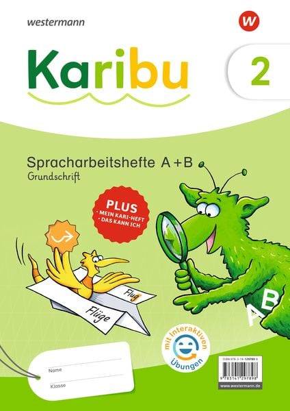 Karibu 2. Spracharbeitshefte Grundschrift mit interaktiven Übungen