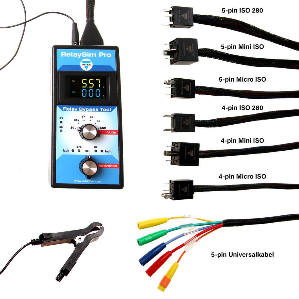 RelaySim Pro Relais-Tester Kit - Automotive Oszilloskope