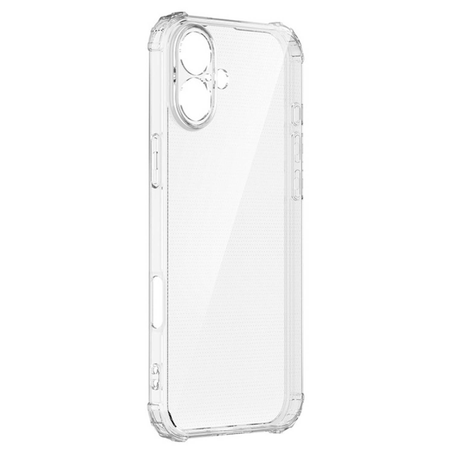 Für Apple iPhone 16 Plus Schock TPU Schutz Handy Hülle Transparent
