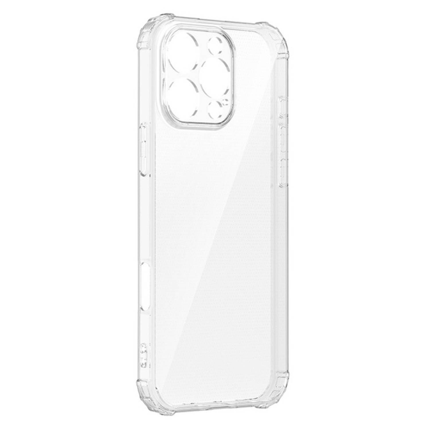 Für Apple iPhone 16 Pro Schock TPU Schutz Handy Hülle Transparent
