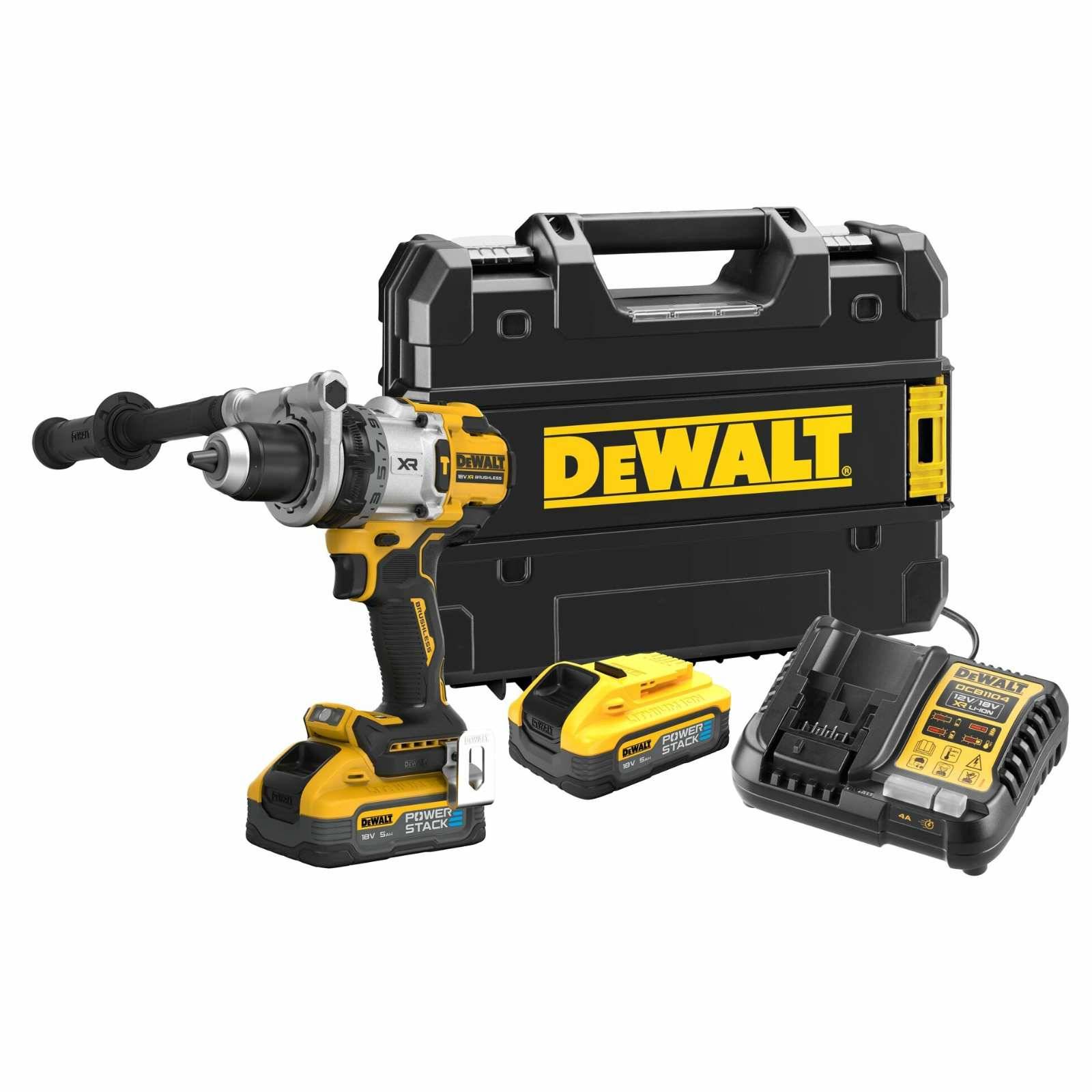 DeWALT Akku-Schlagbohrschrauber DCD1007H2T-QW 18V 5Ah