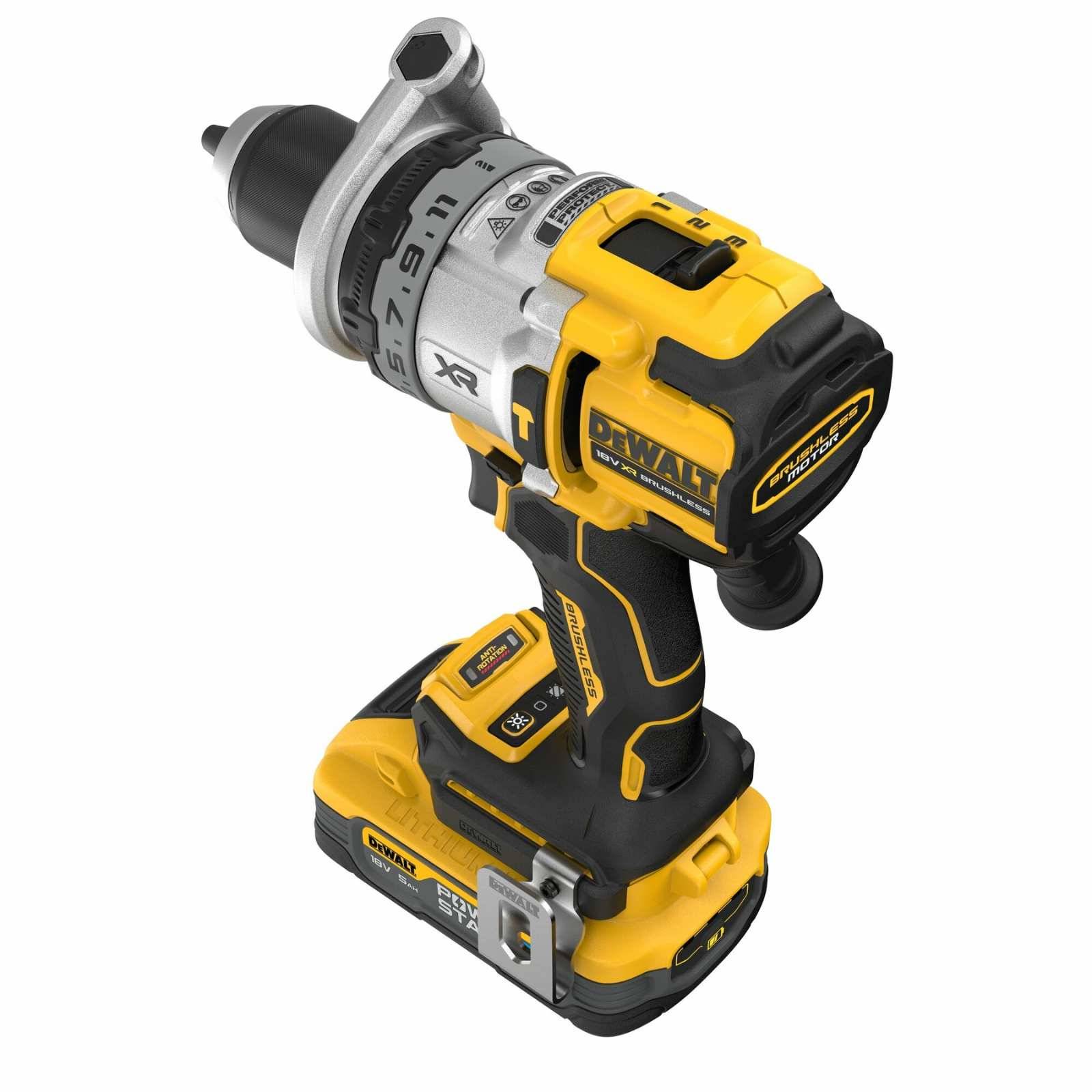 DeWALT Akku-Schlagbohrschrauber DCD1007H2T-QW 18V 5Ah
