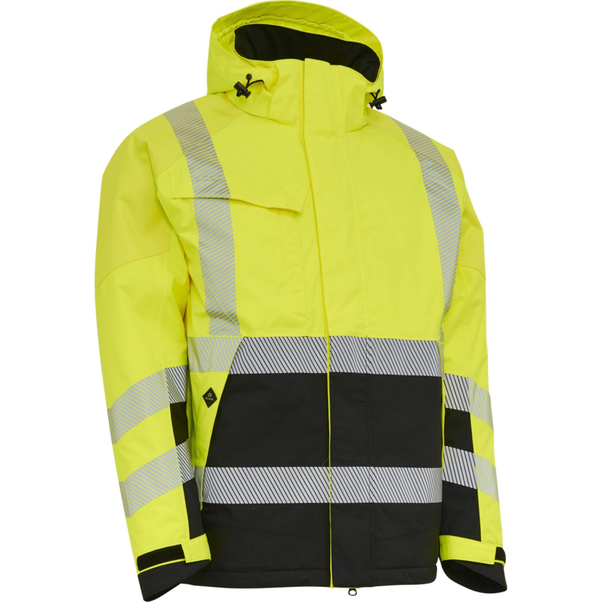 ELKA Visible Xtreme Winterjacke mit Stretch 186100R Warngelb/Schwarz Größe: XS