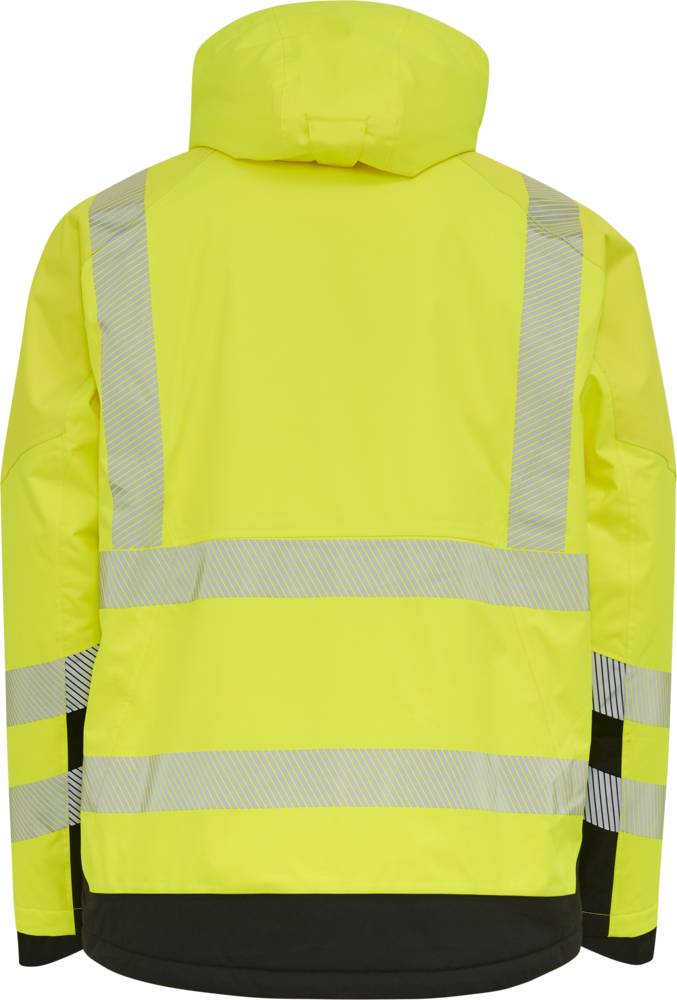 ELKA Visible Xtreme Winterjacke mit Stretch 186100R Warngelb/Schwarz Größe: 5XL