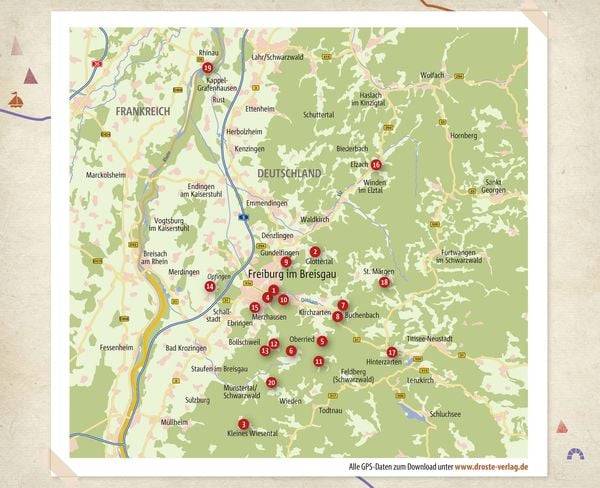 In und um Freiburg. Wandern für die Seele