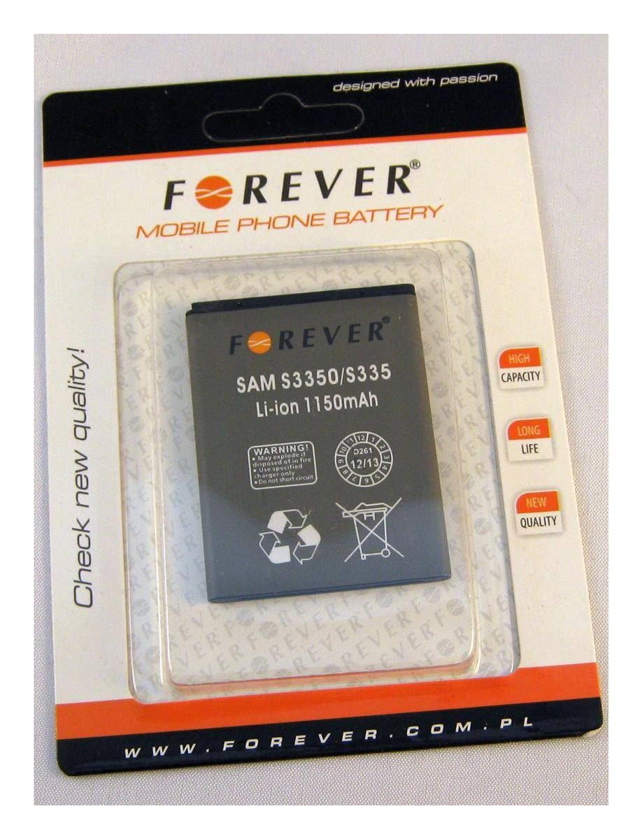 forever - Ersatzakku Samsung S3350 / S335 - 3,7 Volt 1150mAh Li-Ion