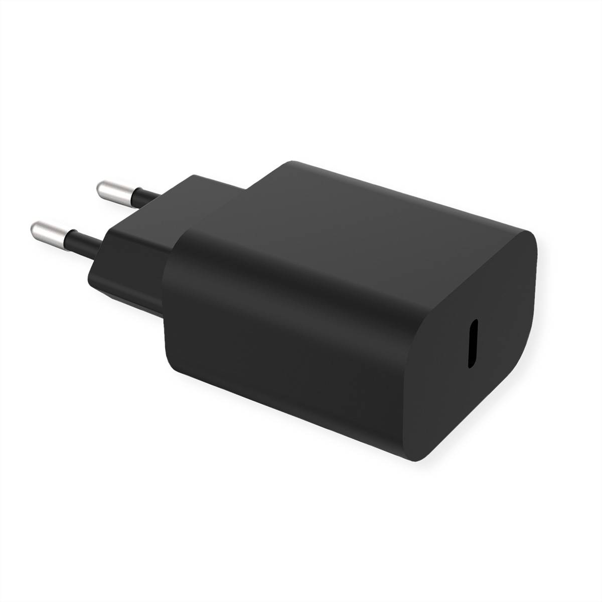 VALUE USB Charger mit Euro-Stecker, 1 Port Typ C (QC3.0), 20W