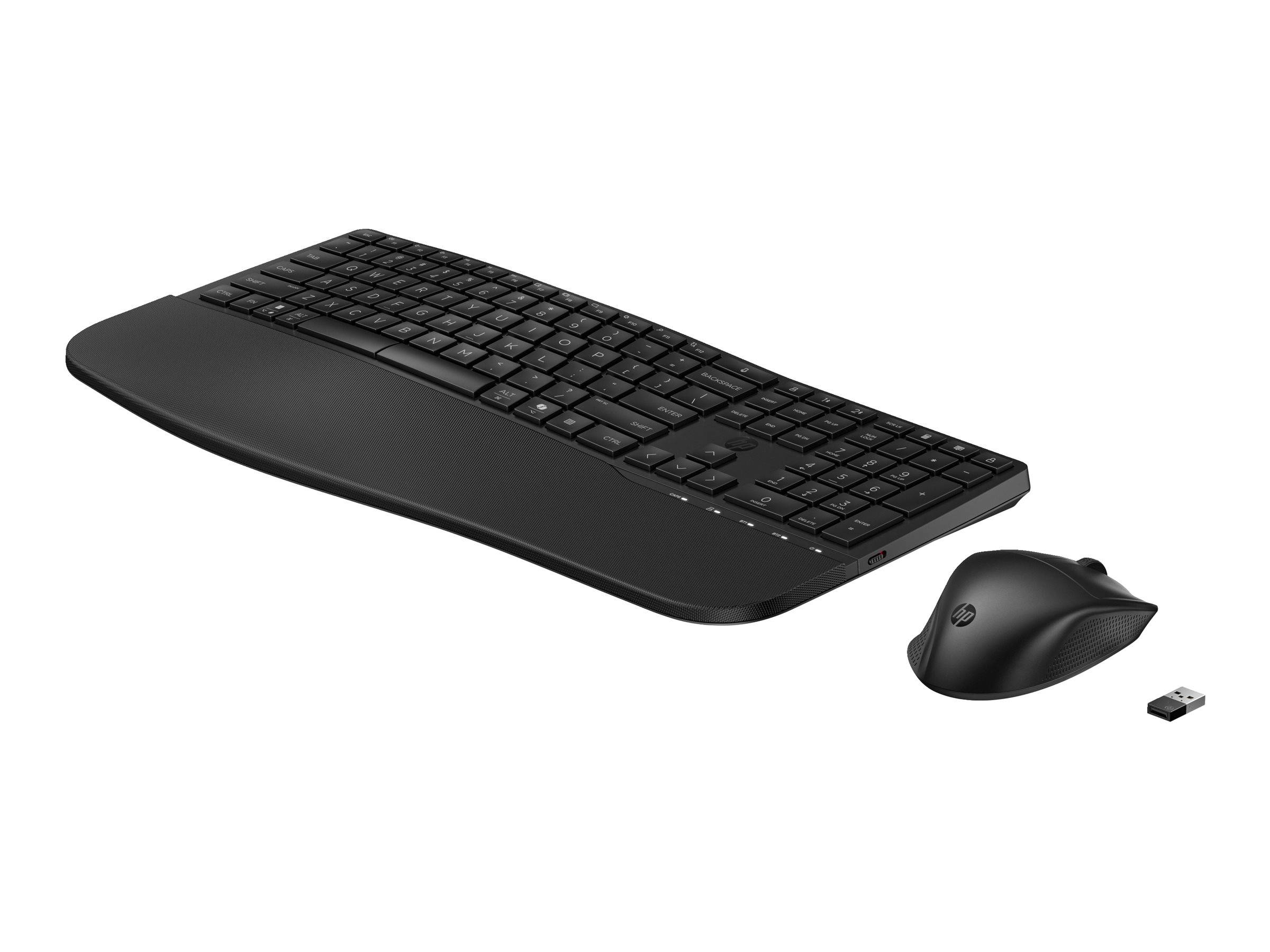 HP 685 - Tastatur-und-Maus-Set - dual mode, 3-zone layout, multi-device, 23 programmable keys, OS Auto-Detection, low pr