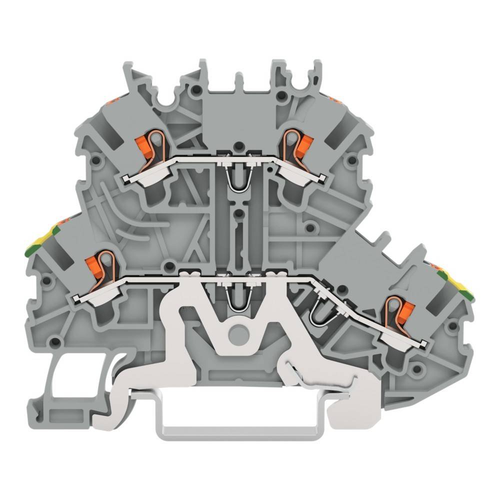 WAGO GmbH & Co. KG Doppelstockklemme Drücker 2200-2227