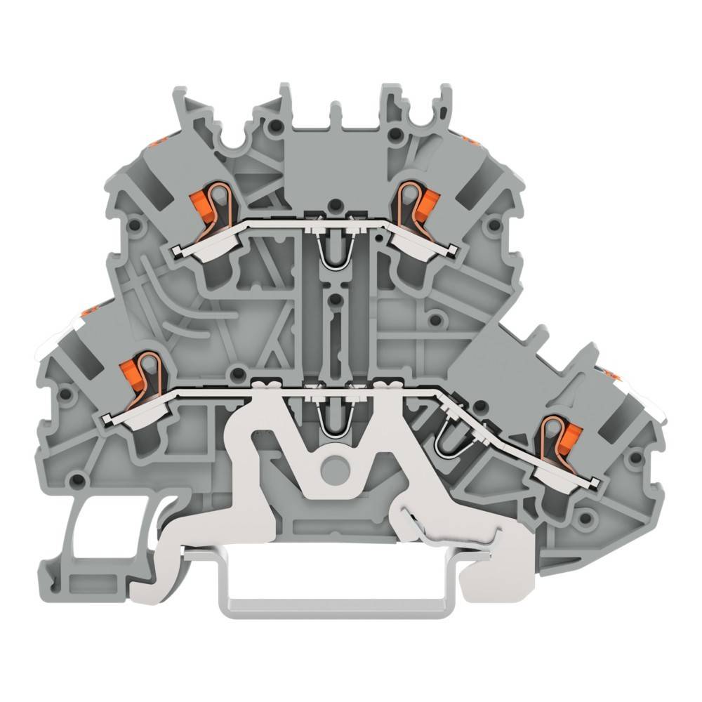 WAGO GmbH & Co. KG Doppelstockklemme Drücker 2200-2228