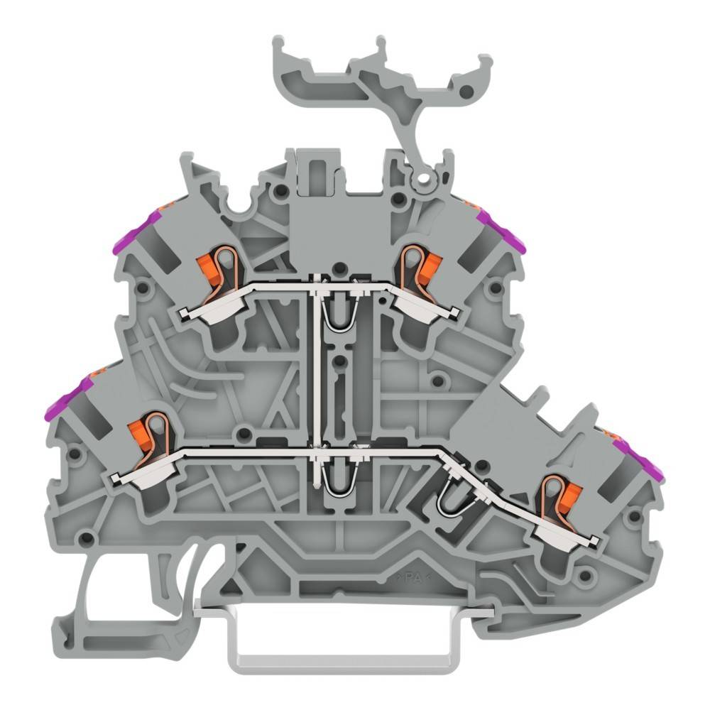 WAGO GmbH & Co. KG Doppelstockklemme Drücker 2200-2238