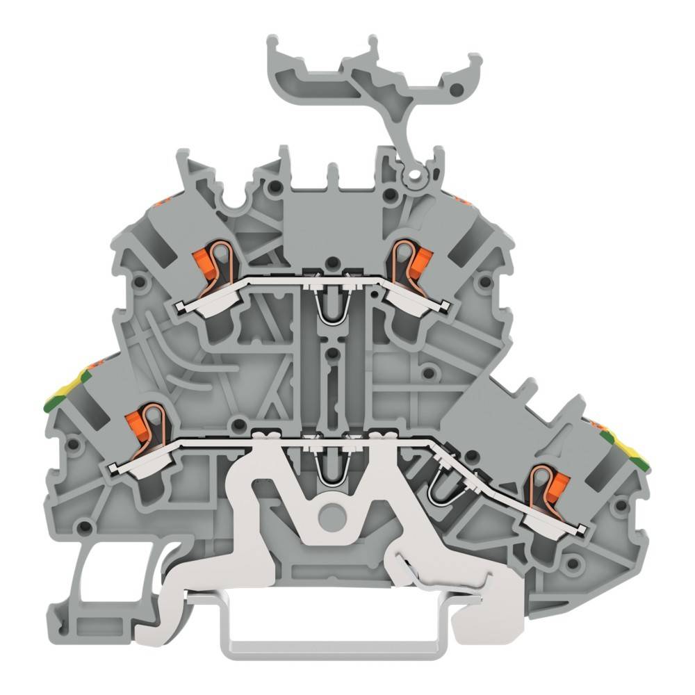WAGO GmbH & Co. KG Doppelstockklemme Drücker 2200-2257
