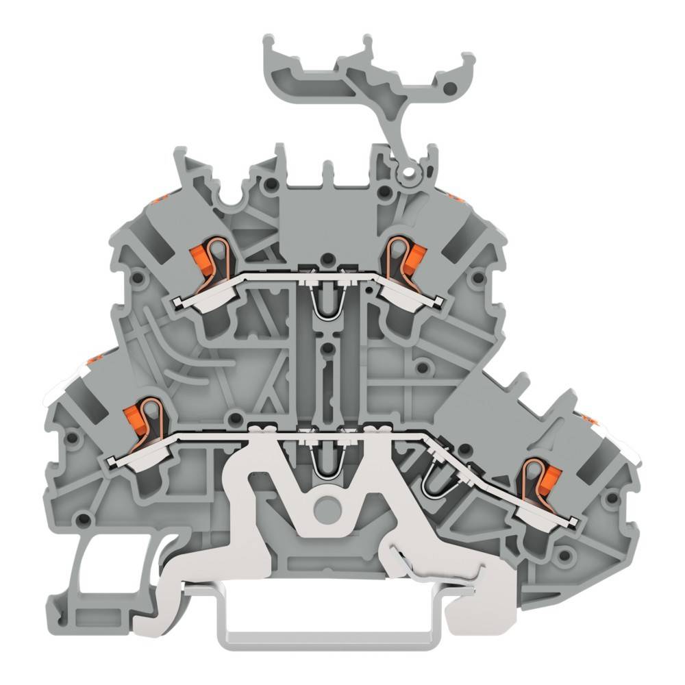 WAGO GmbH & Co. KG Doppelstockklemme Drücker 2200-2258