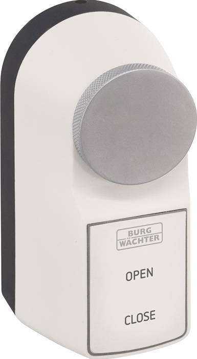 Motorschloss 7700 Öffnen/Schließen p.Tastendruck weiss,schwarz,VA BURG-WÄCHTER