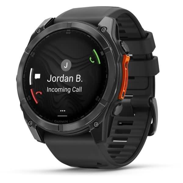 Garmin FENIX 8 - 51 mm AMOLED Schwarz/Schiefergrau