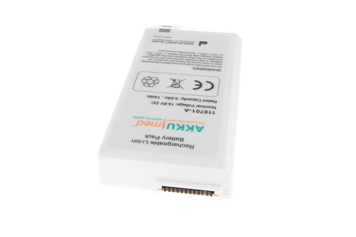 Akku passend für Philips Efficia DFM100 Defibrillator Monitor 989803190371