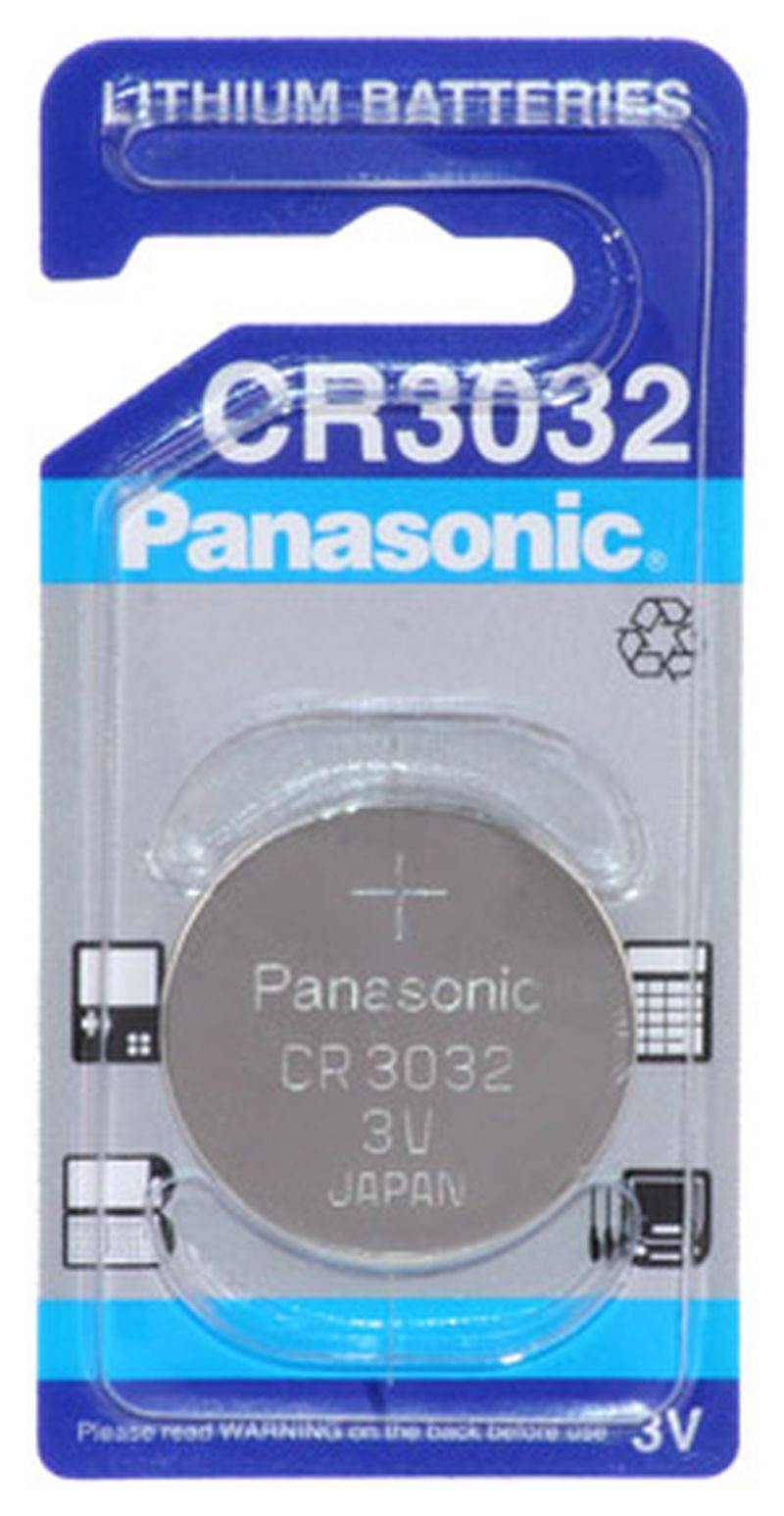 Panasonic - Knopfzelle CR3032 - 3 Volt 500mAh Lithium - Blister