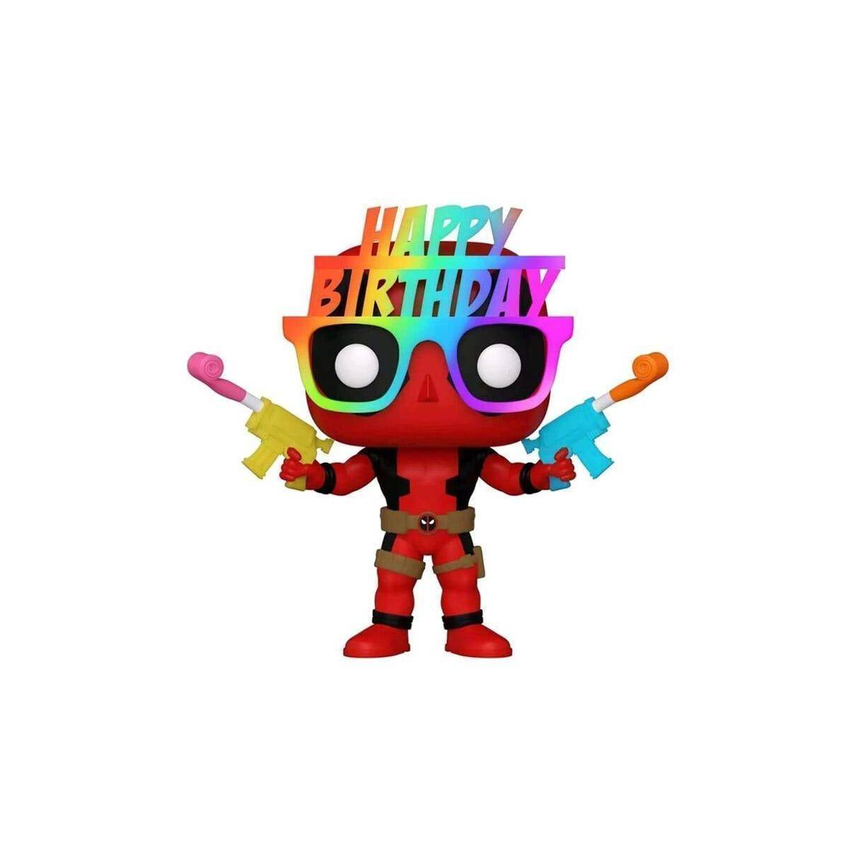 FK54687 - Deadpool POP! Marvel Vinyl Figur 30th Birthday Glasses Deadpool 9 cm
