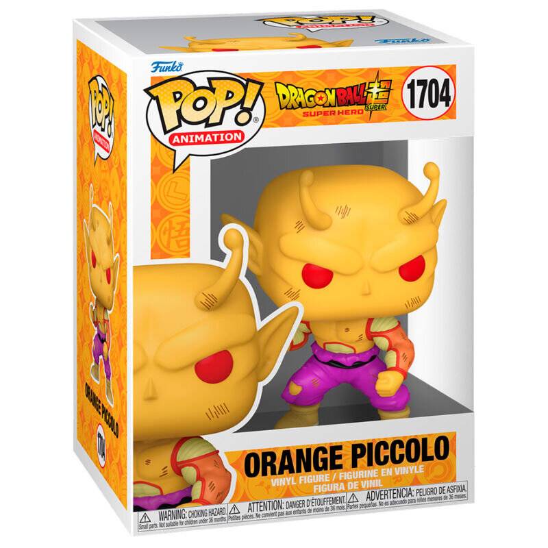 Dragon Ball Super: Super Hero POP! Animation Vinyl Figur Orange Piccolo 9 cm