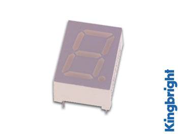 10mm EIinstelliges Display Geimeinsame Anode Superrot