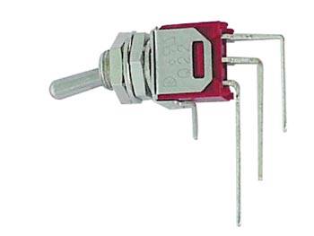 velleman - TS-8 - Kippschalter - subminiatur - vertikal SPDT Ein-Ein