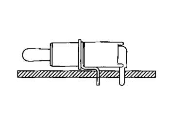 velleman - TS-8 - Kippschalter - subminiatur - vertikal SPDT Ein-Ein